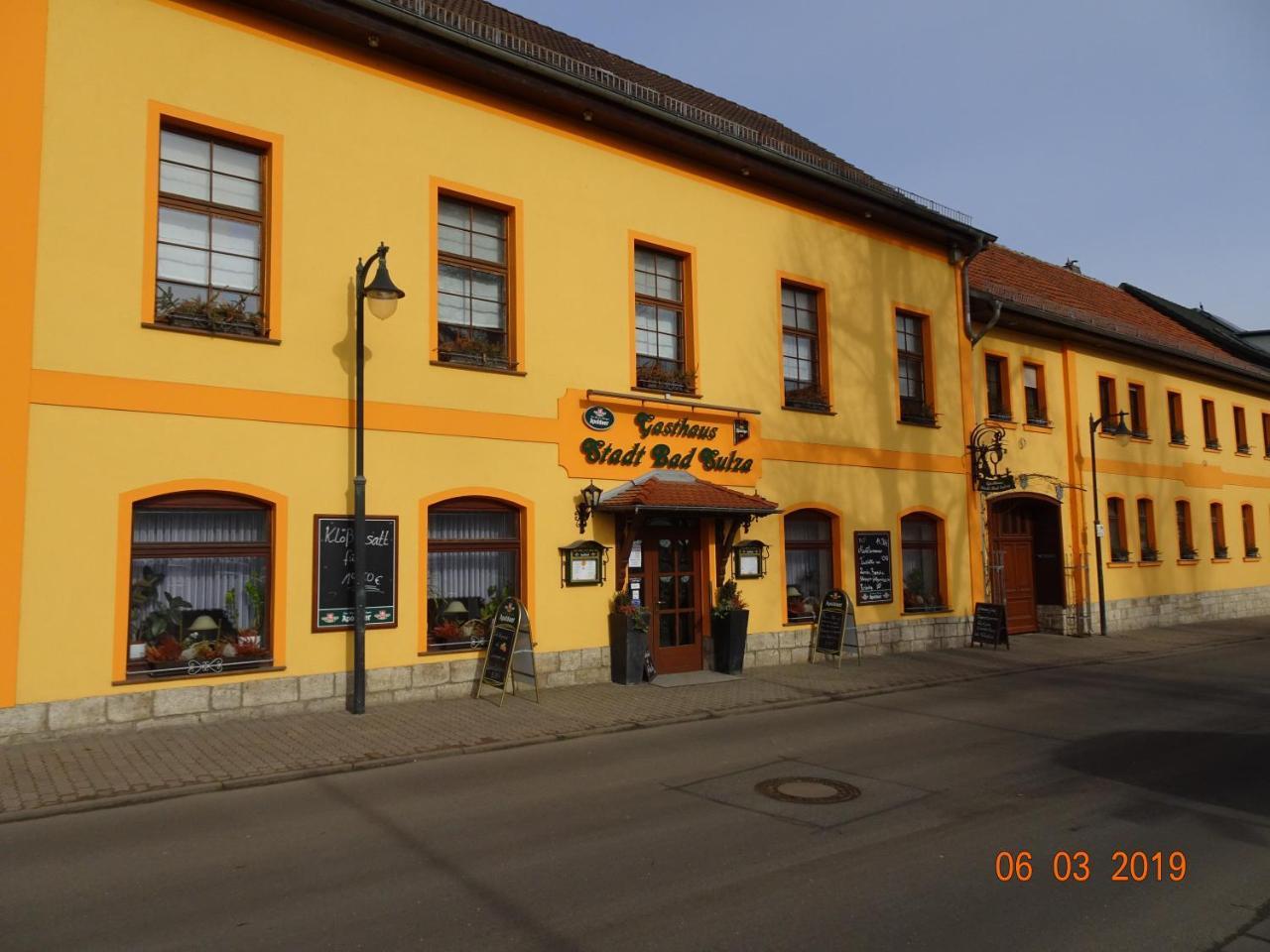 Gasthaus Stadt Bad Sulza Zewnętrze zdjęcie